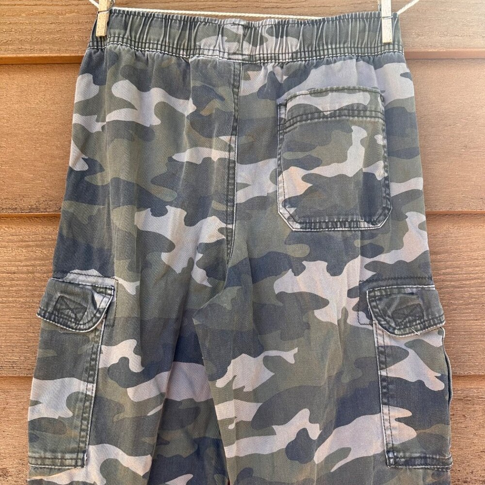 Children’s Place Bots Camo Adjustable Waste Cargo Pants Boys Size 14 - Picture 7 of 8